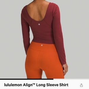 Lululemon align long sleeve shirt
